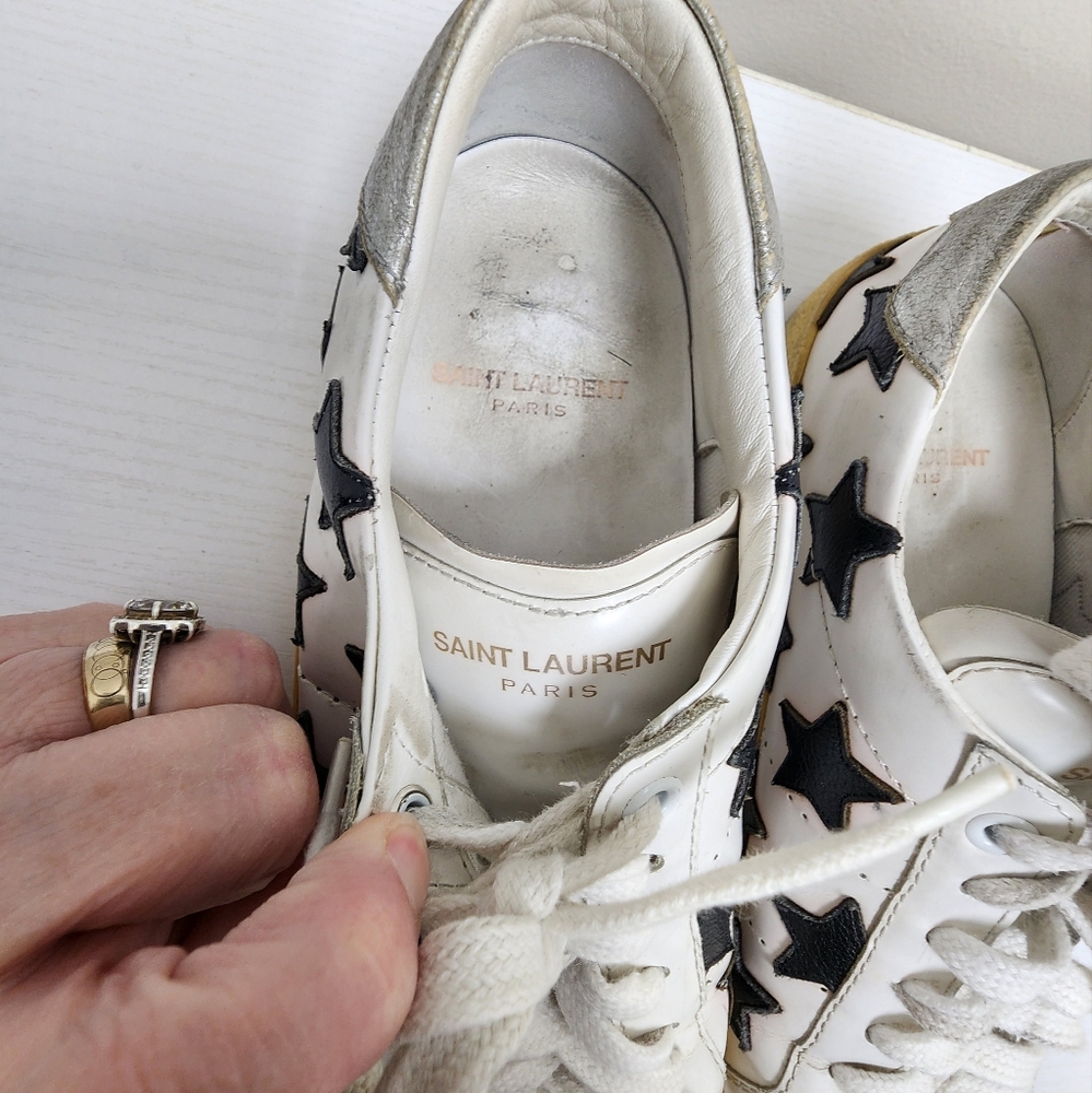 St. Laurent Star Sneakers - Picture 12 of 13